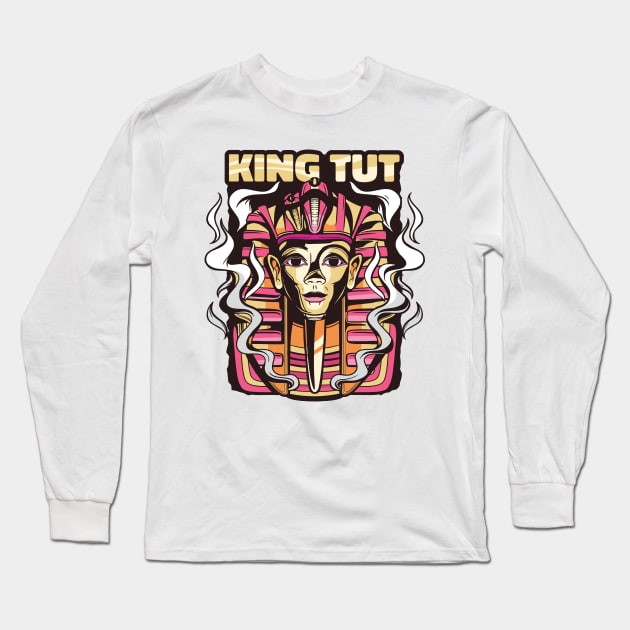 Retro Pharaoh Long Sleeve T-Shirt by Urban_Vintage